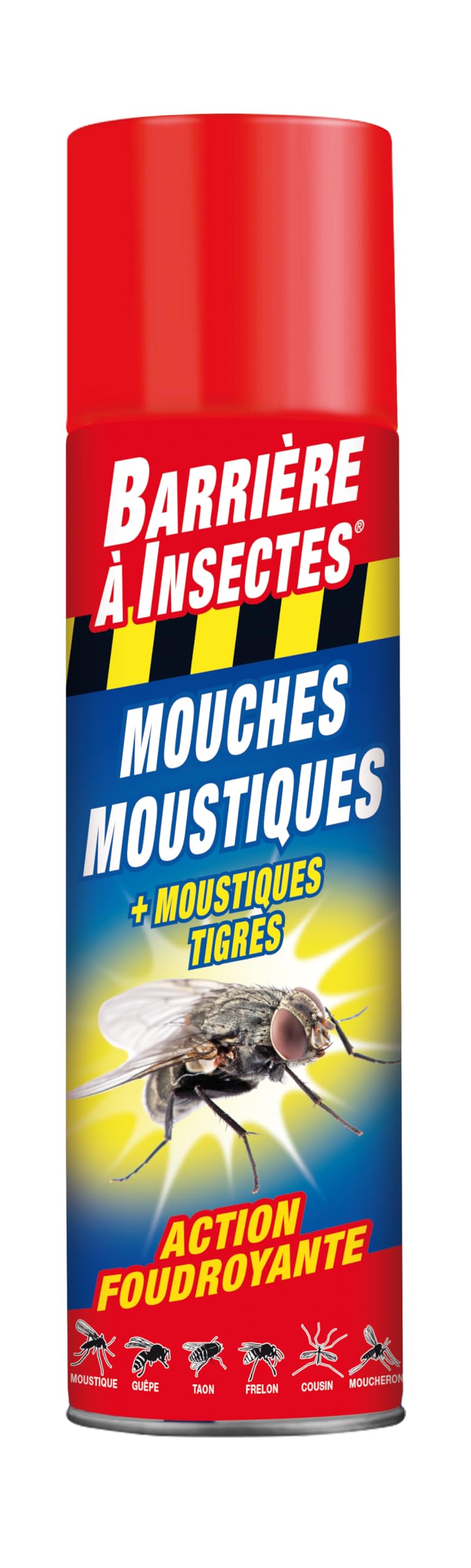 Insectes volants éliminés avec cet aérosol barrière à insectes 400mL