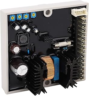 Excitation Voltage Regulator, AVR Voltage Regulator A6762 Automatic Voltage Regulator Control Module Replacement for Meccalte, Regulator, Controls