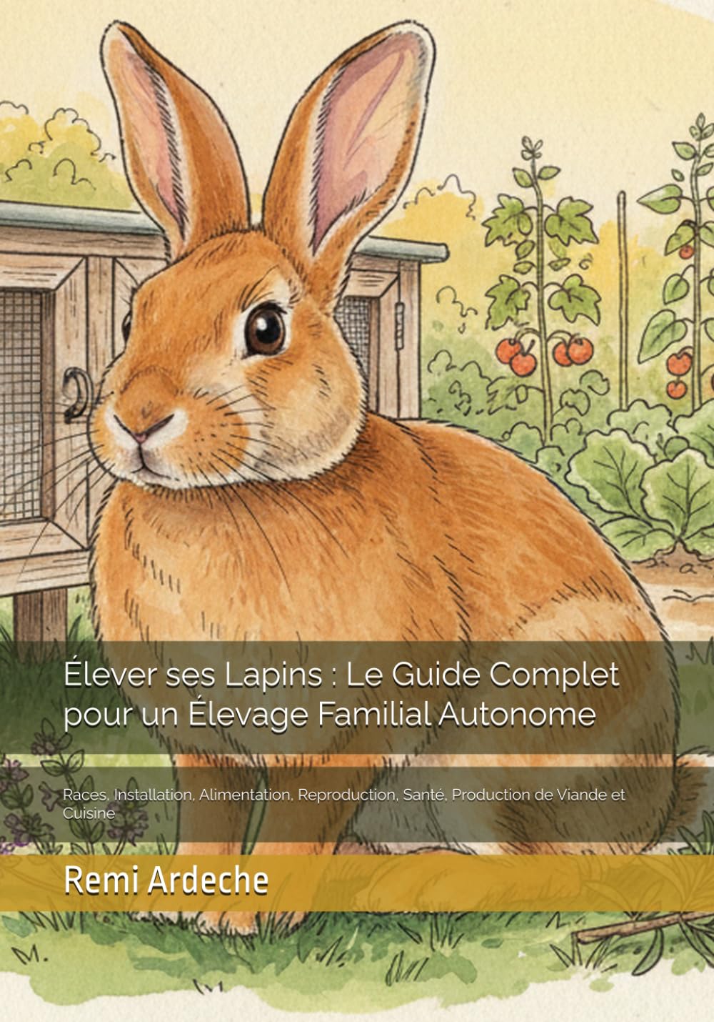 Élever ses Lapins : Le Guide Complet pour un Élevage Familial Autonome: Races, Installation, Alimentation, Reproduction, Santé, Production de Viande et Cuisine