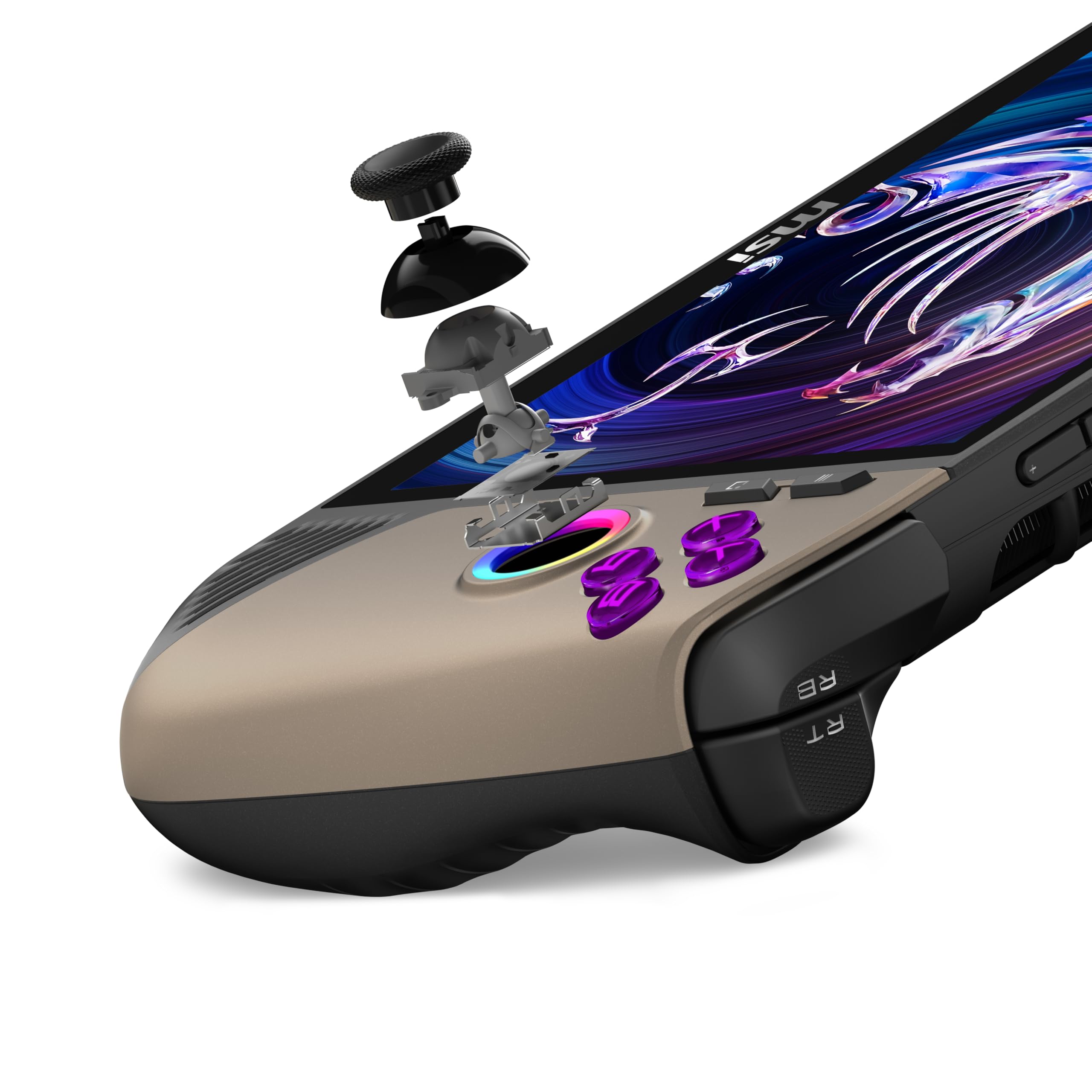 MSI Claw 8 AI+ A2VM-029IT konsola do gier 8" 120 Hz FHD+, Intel Core Ultra 7 258 V, Intel Arc, 32 GB LPDDR5 x 8533 MHz, 1 TB PCIe Gen4, Wi-Fi 7, Win 11 Home [ ITA]