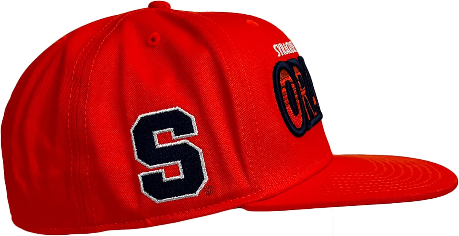 Official Collegiate Adjustable Snapback Flat Brimmed 6 Panel Hat - Gradient Team Collection