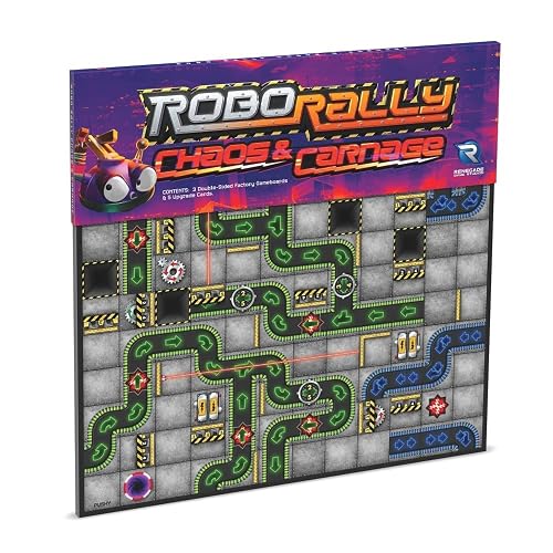 Renegade Game Studios: Robo Rally: expansión Chaos & Carnage