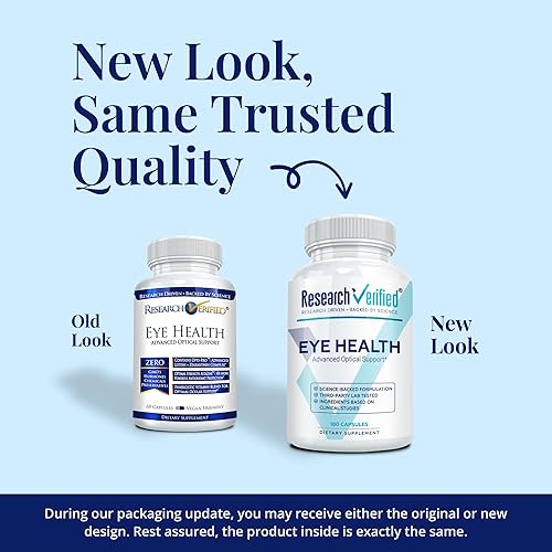 Miniatura 2 de Research Verified Salud ocular Nutre y protege los ojos y la visión, apoya la retina saludable, mejora el suministro de sangre a los ojos