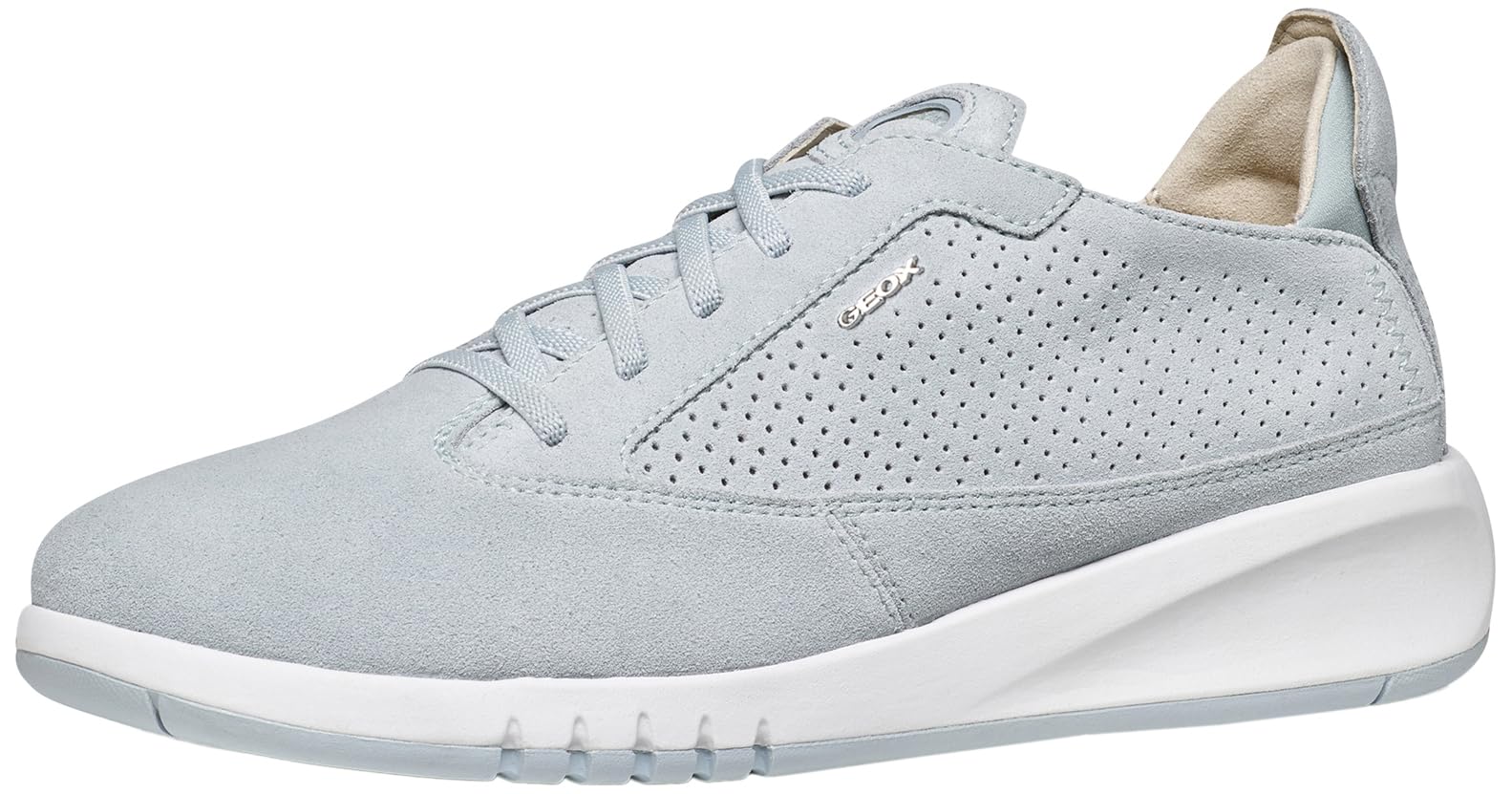 Geox Women's D AERANTIS A Trainers, Crystal, 41 EU