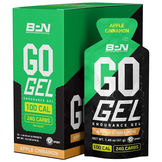 BARE PERFORMANCE NUTRITION BPN Go Bar & Go Gel Apple Cinnamon Bundle