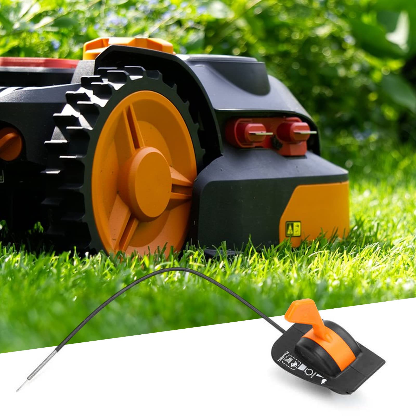 Cable de Throttle & Choke GY21983 para John Deere modelos 107S D100 D105 D110 D120 X105 X115R X125 X145