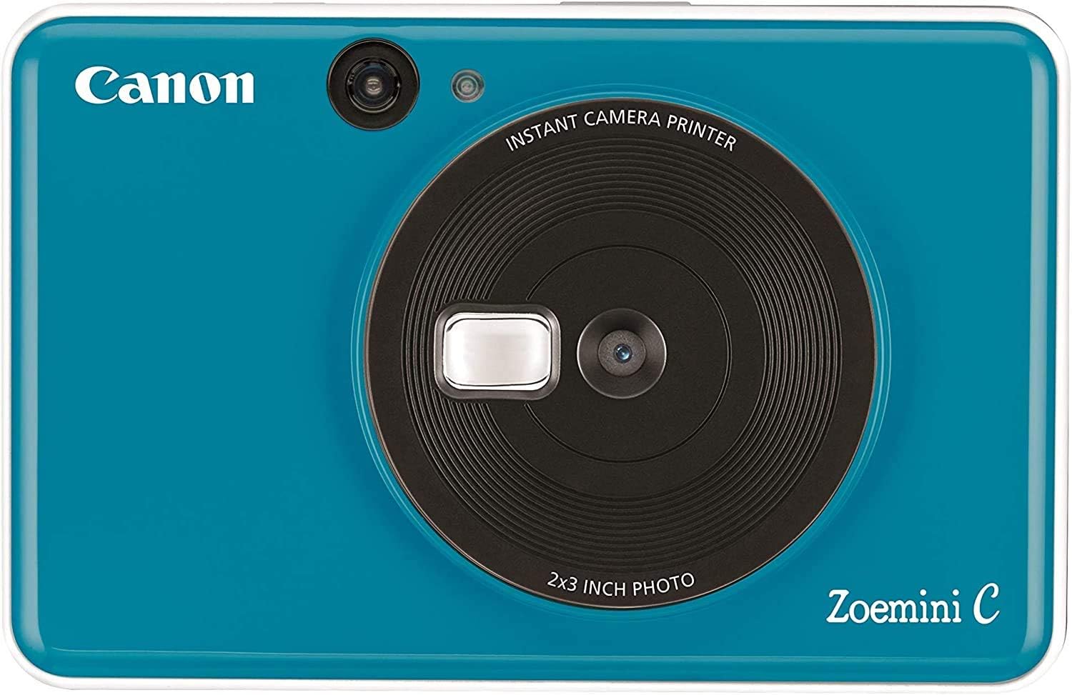 Canon Zoemini C Instant Camera Colour Photo Printer، 5-Megapixel Camera، Small Front-Facing Mirror، Micro Sd Card Slot