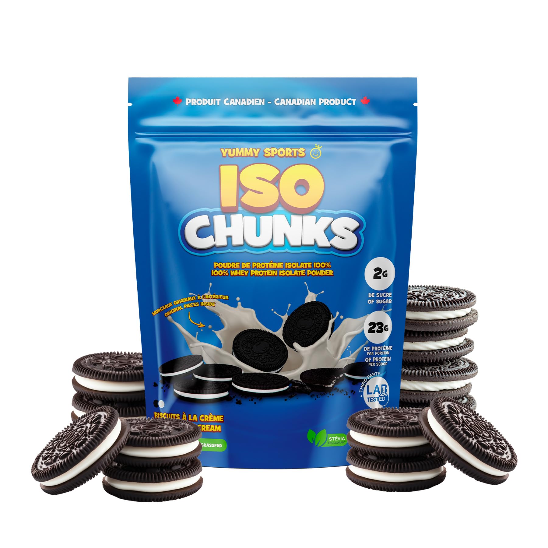 Yummy Sports ISO Chunks Protein – 23g of Protein with Real