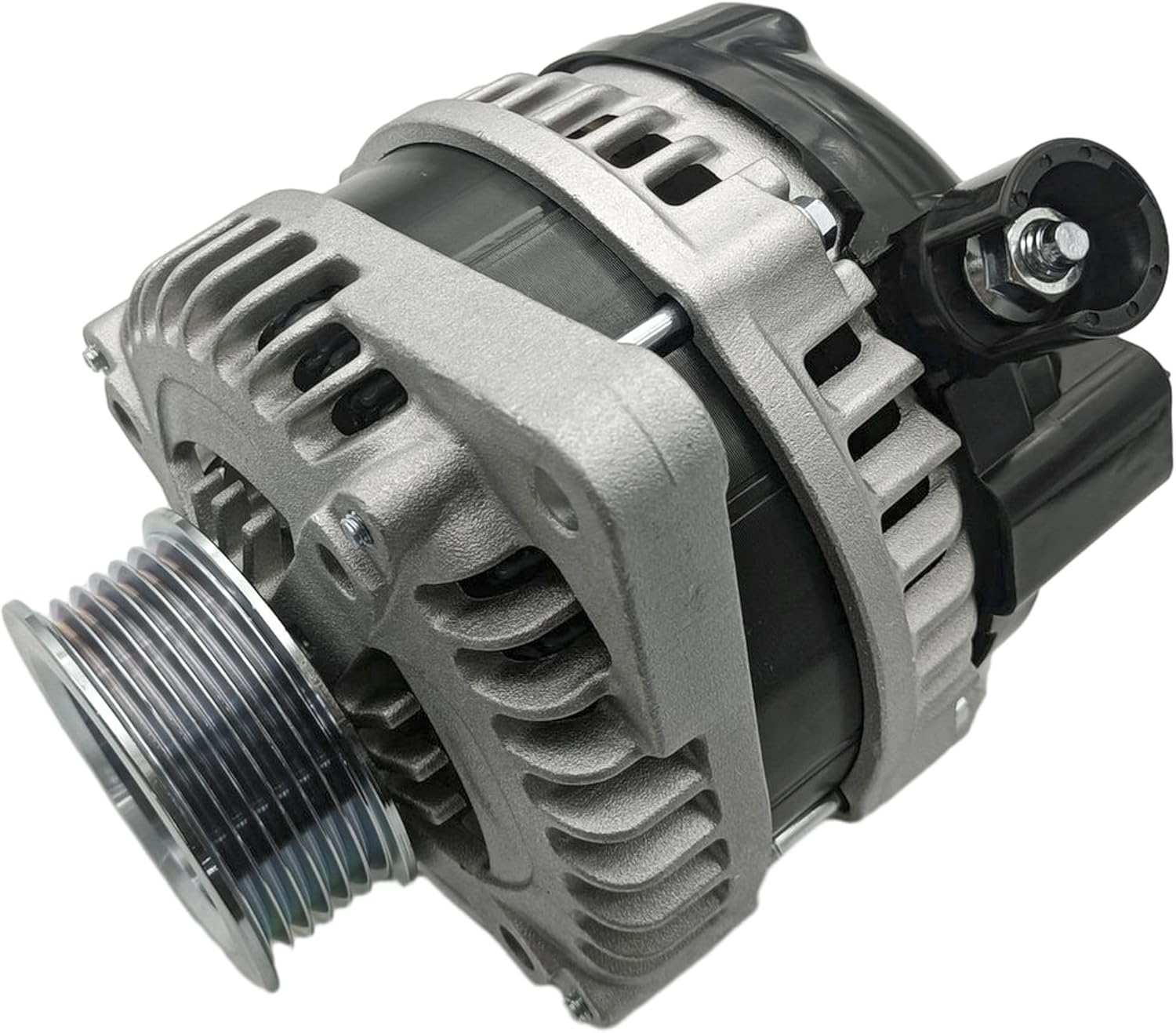 Alternator for 2008-2010 Honda Odyssey / 2009-2011 Pilot for 2009-2014 Acura TL / 2010-2013 MDX/ZDX / 2009-2012 RL V6 12V 130A 6-Goove Pulley 11391N