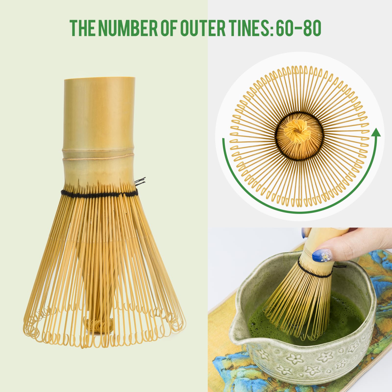 Matcha Whisk Set - Make Perfect Tea! -3