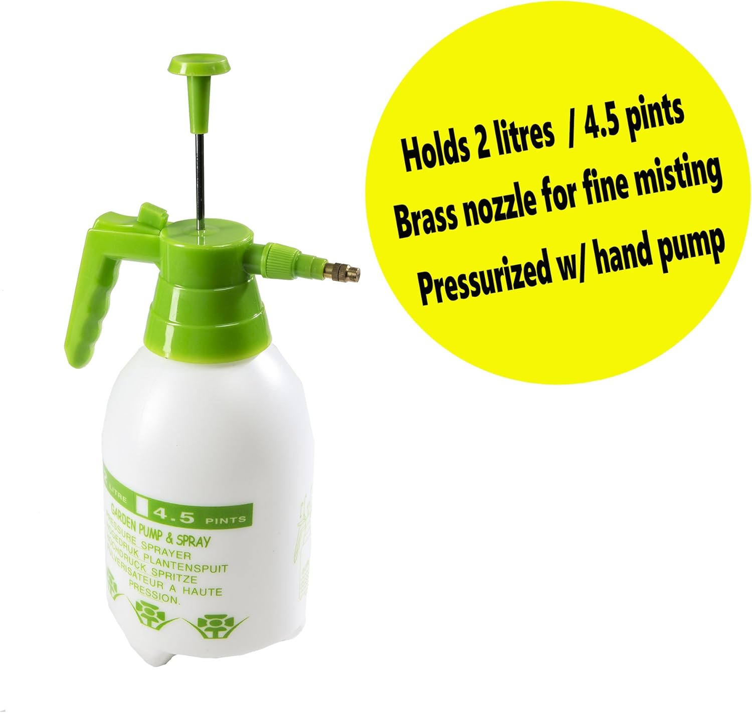 Handheld Pressure Sprayer for Gardening