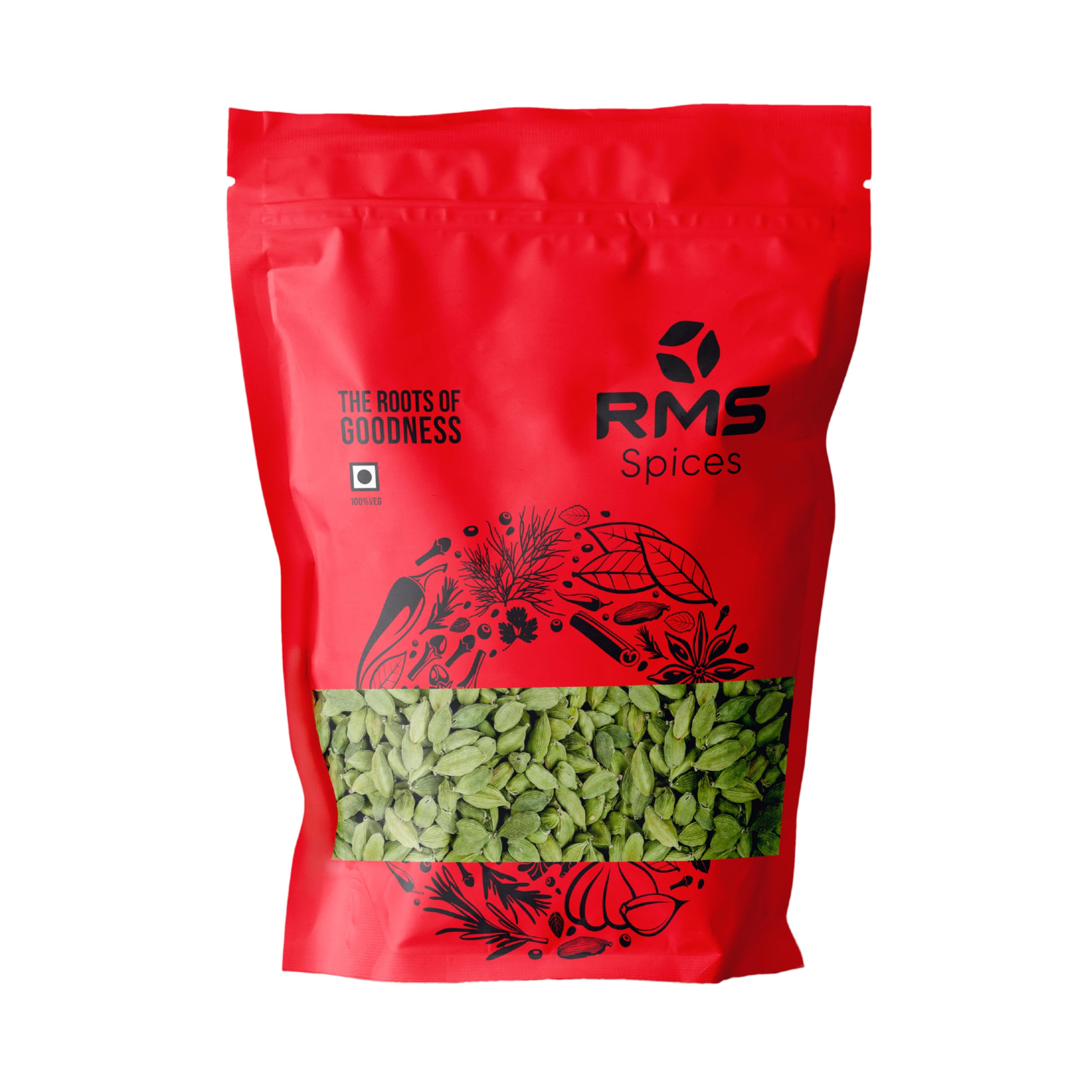 RMS Cardamom (Elaichi), 500 gm, Bold Export 7 to 8 mm | No Artificial Colours or Preservatives | Natural and Fresh | Elaichi Green, Cardamom Whole, Green Cardamom, Hari Elaichi (B09DVGD6VV) Amazon Price History, Amazon Price Tracker
