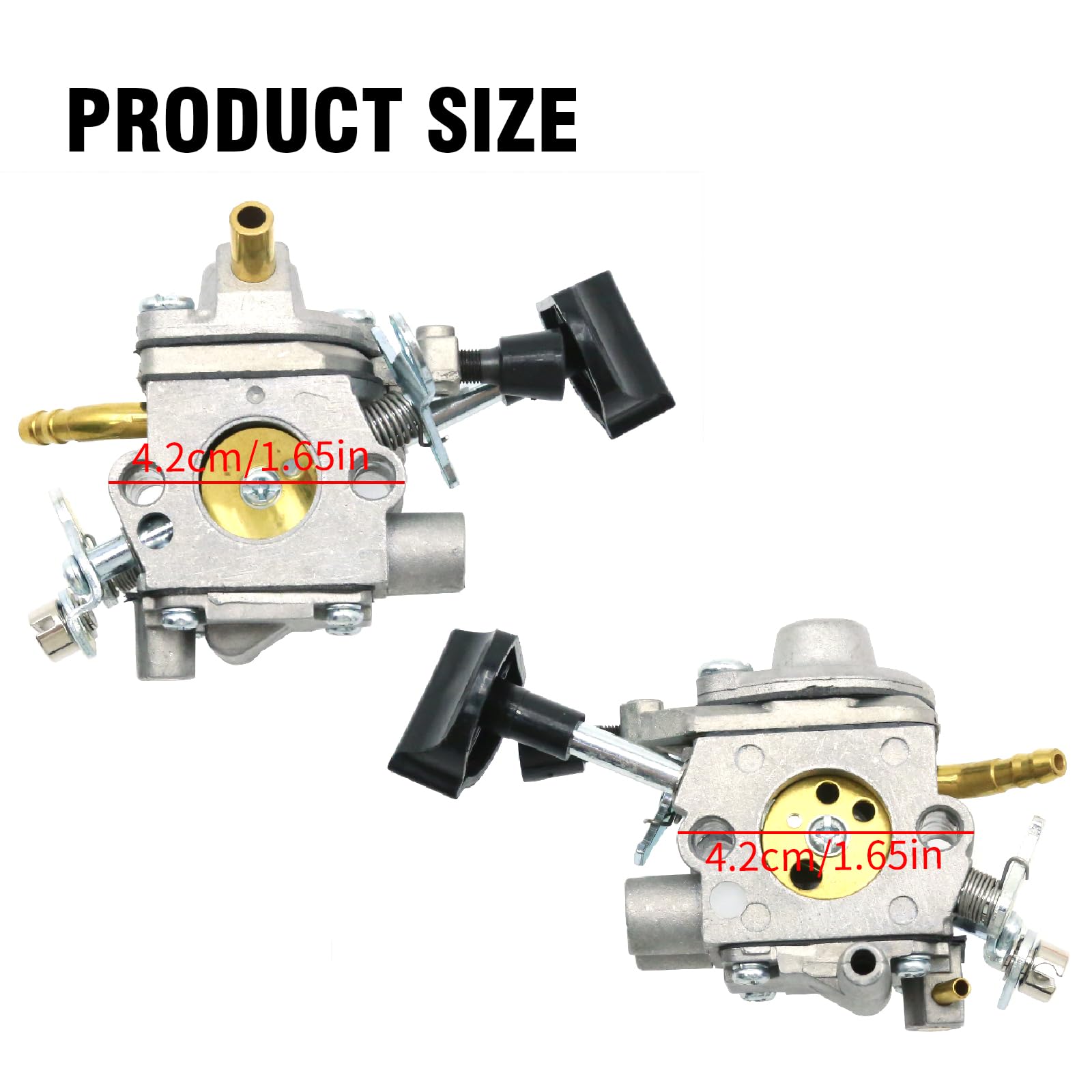 Hoypeyfiy 42821200608 Carburetor Kit, Replacement for Stihl BR600 BR500 BR550 BR700 Backpack Blower, Replaces 42821200607 C1Q-S183 - Image 3
