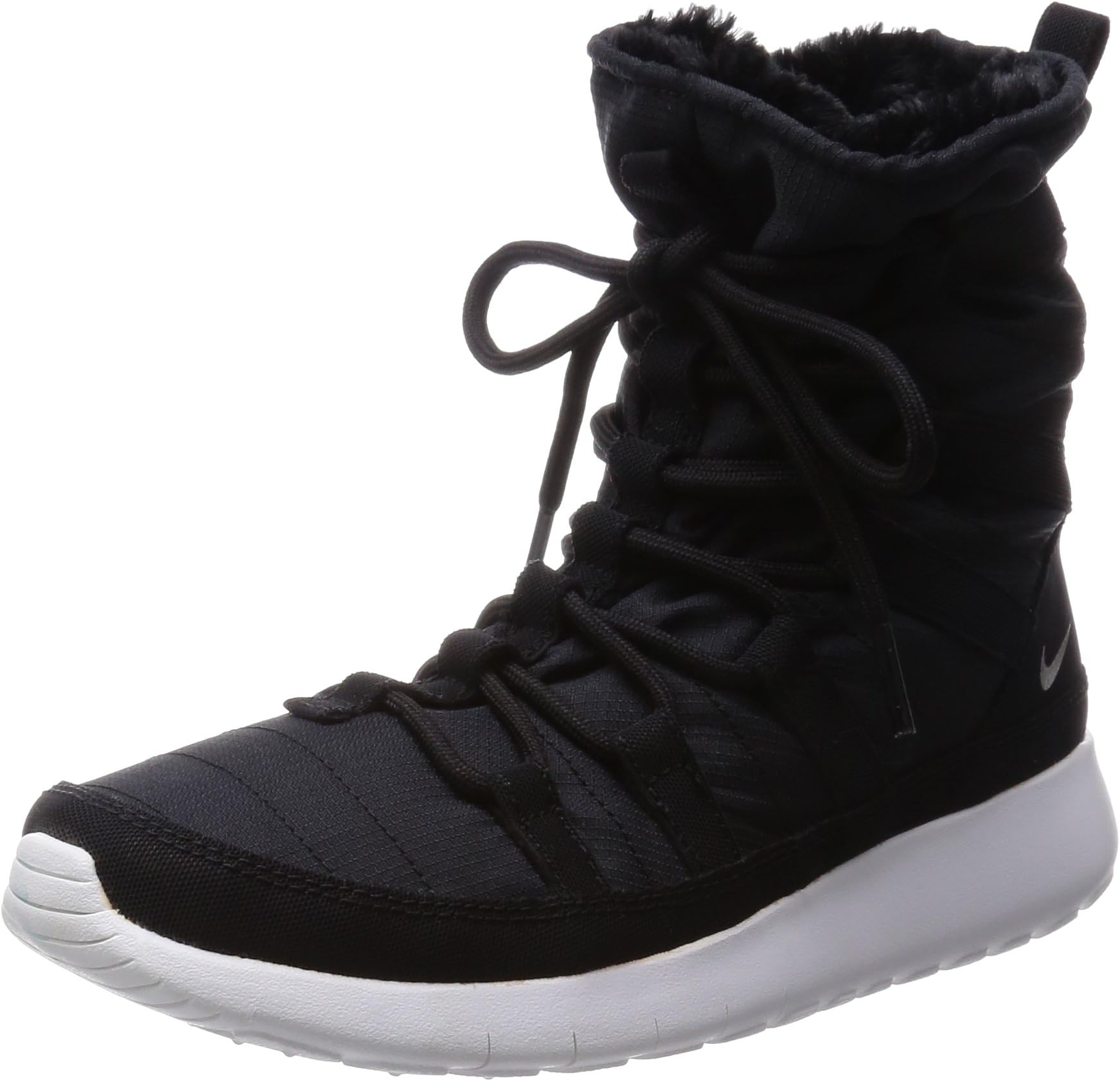 NIKE Roshe One Hi Flash Winter Boot Sneakerboot Sneaker Black/White