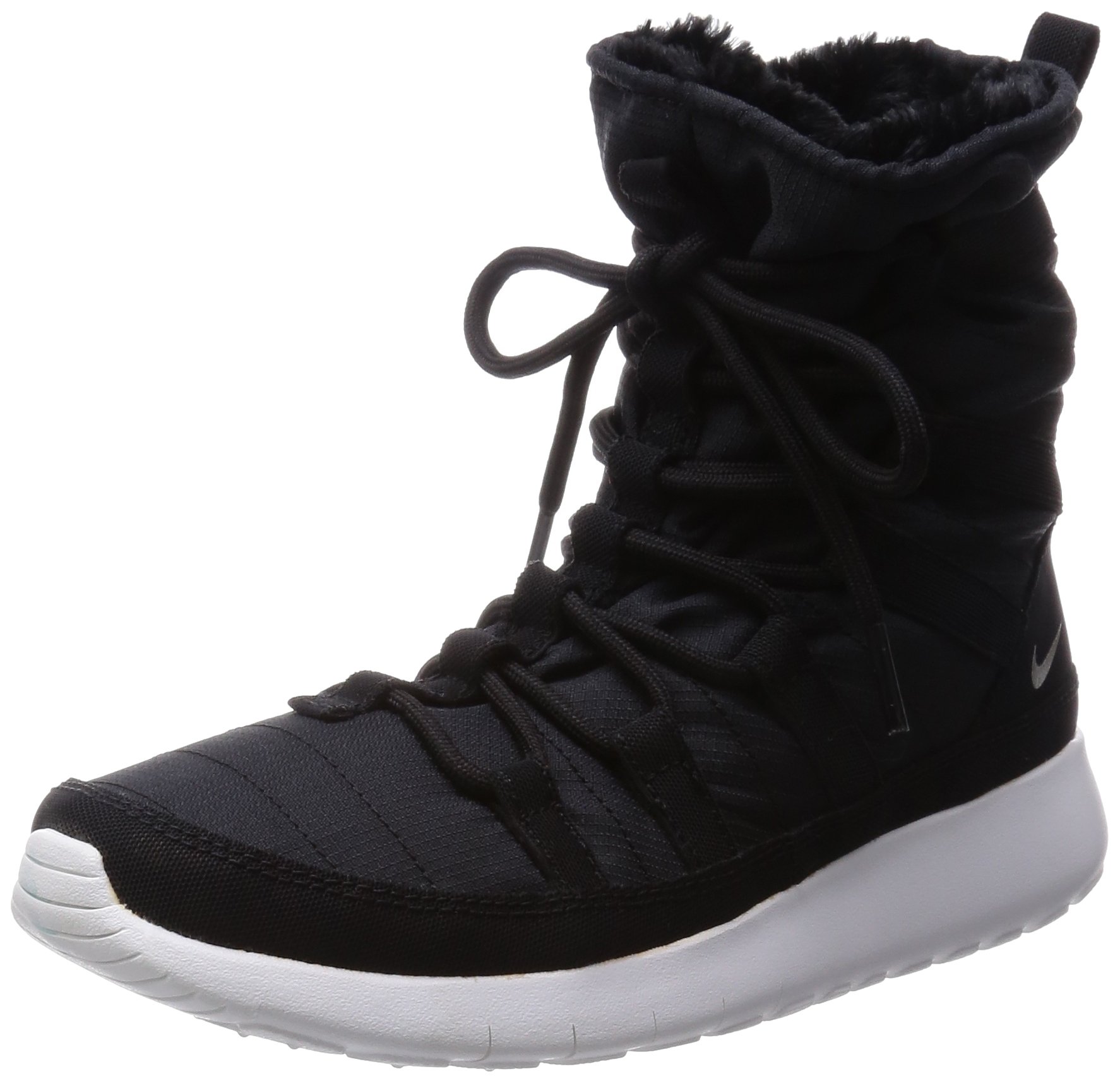 NIKE Roshe One Hi Flash Winter Boot Sneakerboot Sneaker Black/White