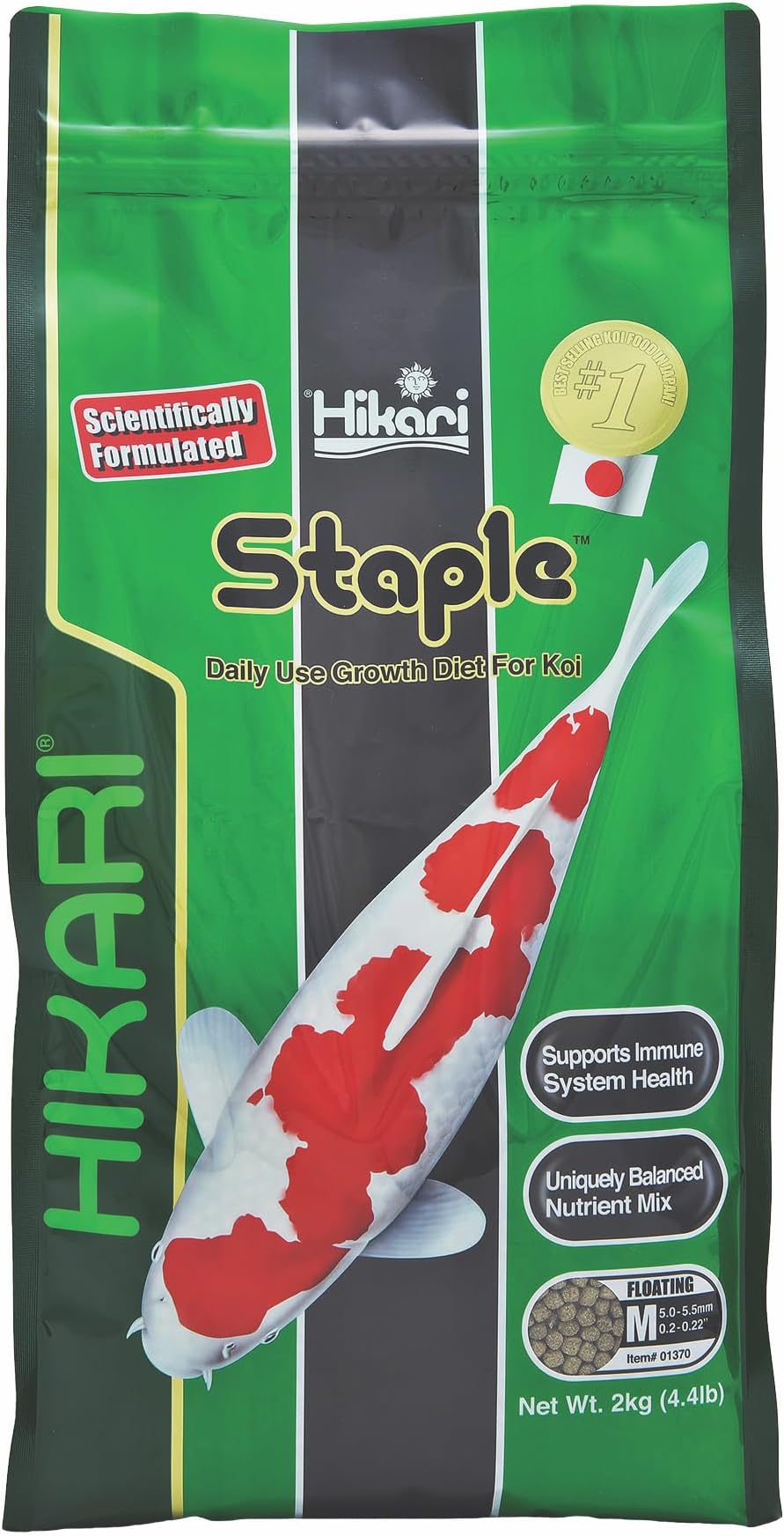 4.4-Pound Staple Floating Pellets for Koi and Pond Fi