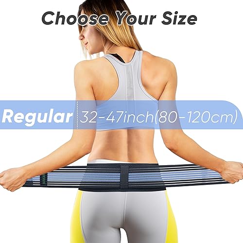 Miniatura 5 de Sacroilíaco SI - Cinturón de cadera para articulaciones, cinturón de ciática para mujeres y hombres, alivio del dolor para la espalda baja,