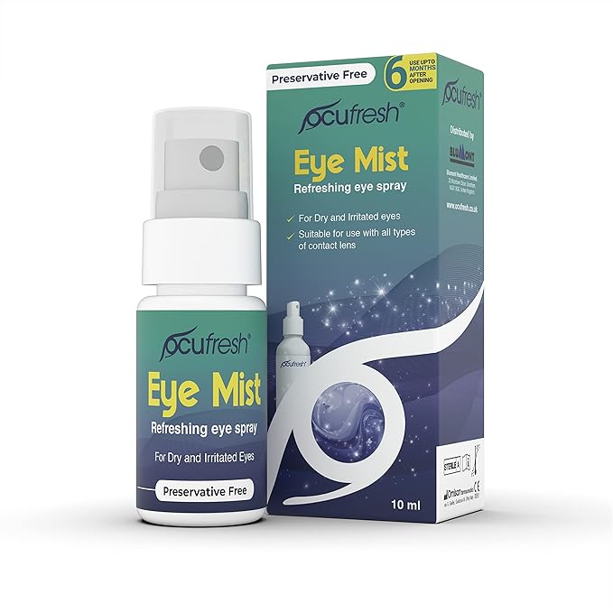 Ocufresh EYE MIST Revolutionary PreservativeFree Spray for Instant