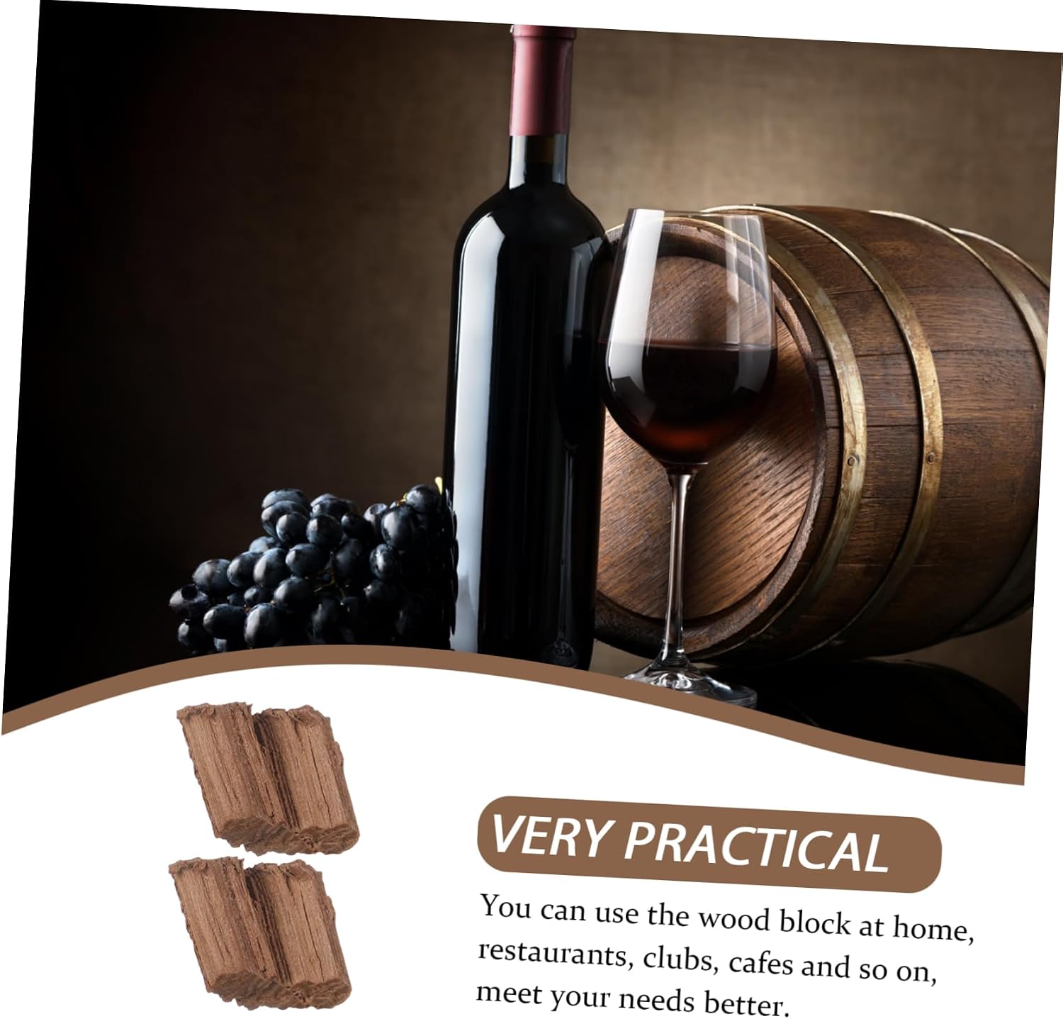 Alipis 1bag French Oak Chips for Home Winemaking Flavor of Red Wine for Wine Brewing Supplies