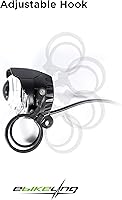 Vista 2 de eBikeling Faro de bicicleta eléctrica/extremadamente brillante impermeable luz delantera de bicicleta con cuerno/luces de bicicleta E