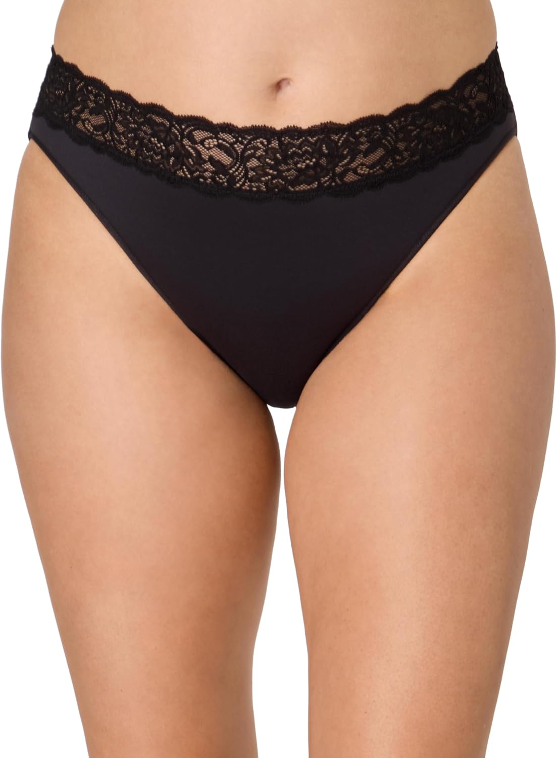 Maidenform Women's Underwear Briefs, 4-pack, Soft Brief Panties for Women, High-rise Panty, Lace