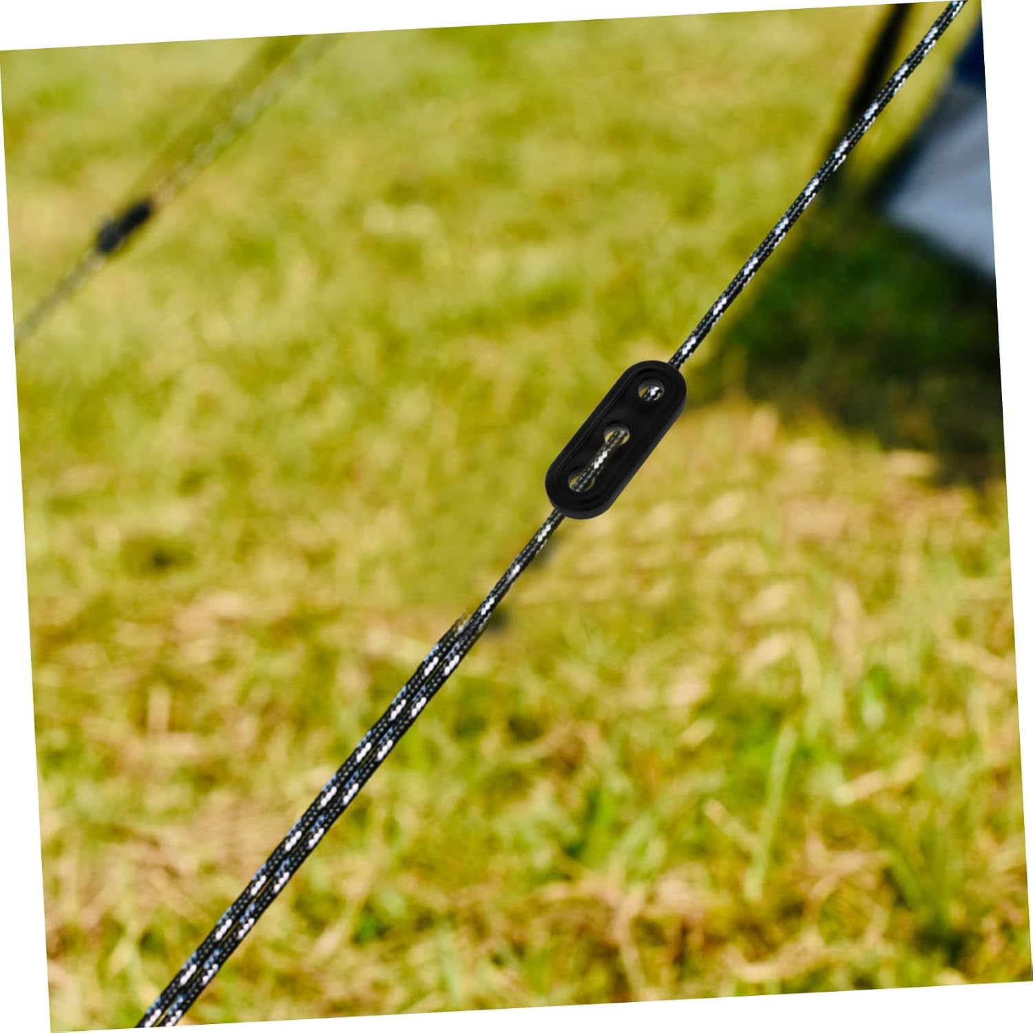 100Pcs Slip Rope Tighteners for Tents Windproof Tensioners for Guy Lines and Tie Downs Durable Camping Accessories for Quick Setup and Secure Outdoor Use