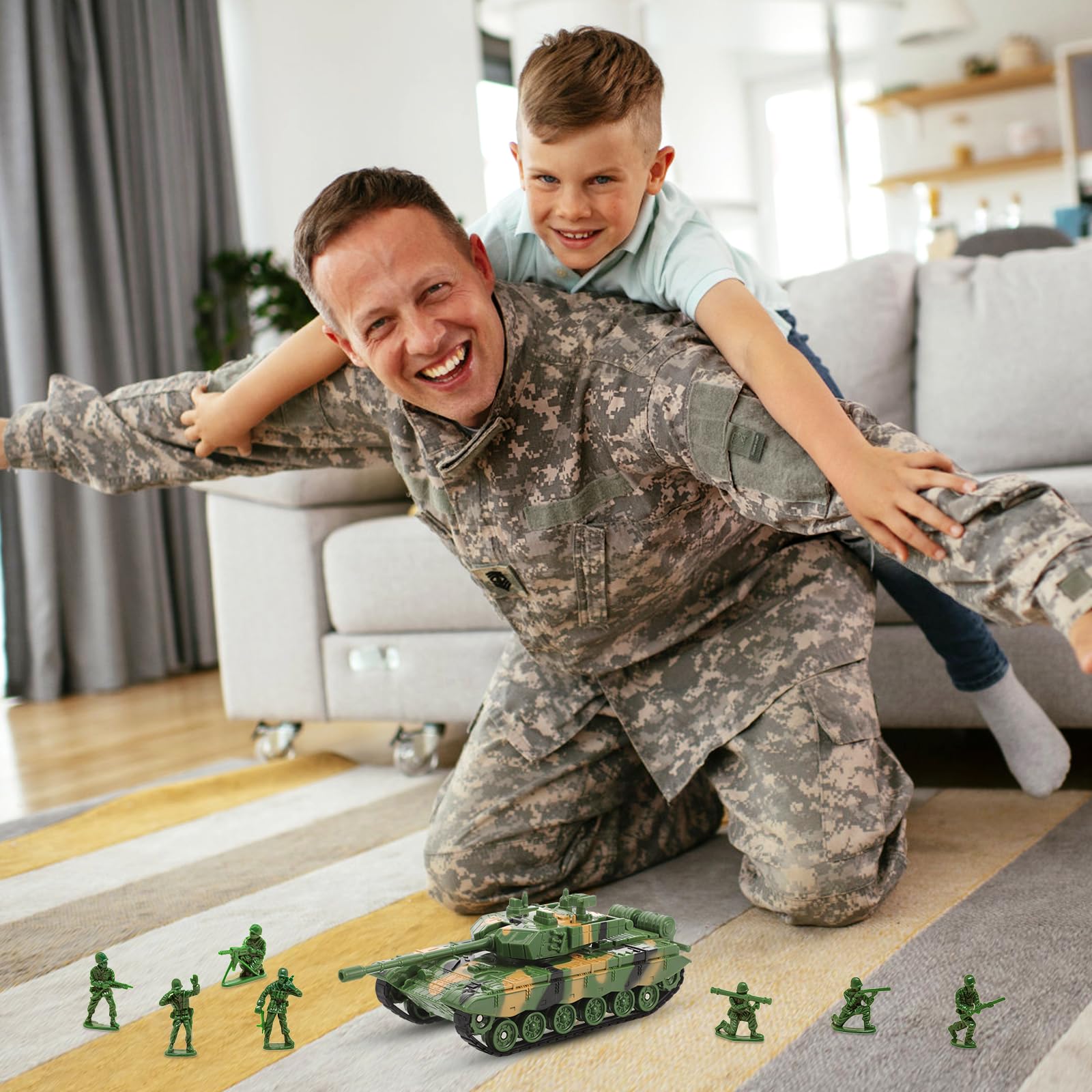 Südkorea-Genktag Soldatenfiguren In Militäruniformen Und Trauern Menschenfiguren 6 Juni 43942606