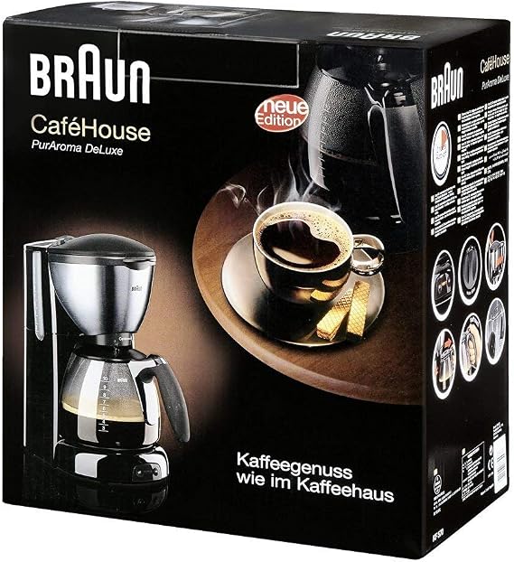 Braun KF570 Filter Coffee Maker, Black