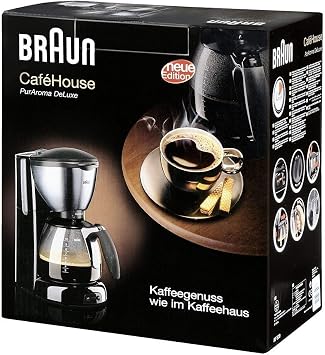 Braun KF570 Filter Coffee Maker, Black