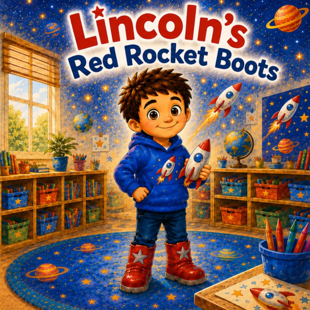 Lincoln’s Red Rocket Boots: A Story About Big Feelings, Friendship, and Brave Choices