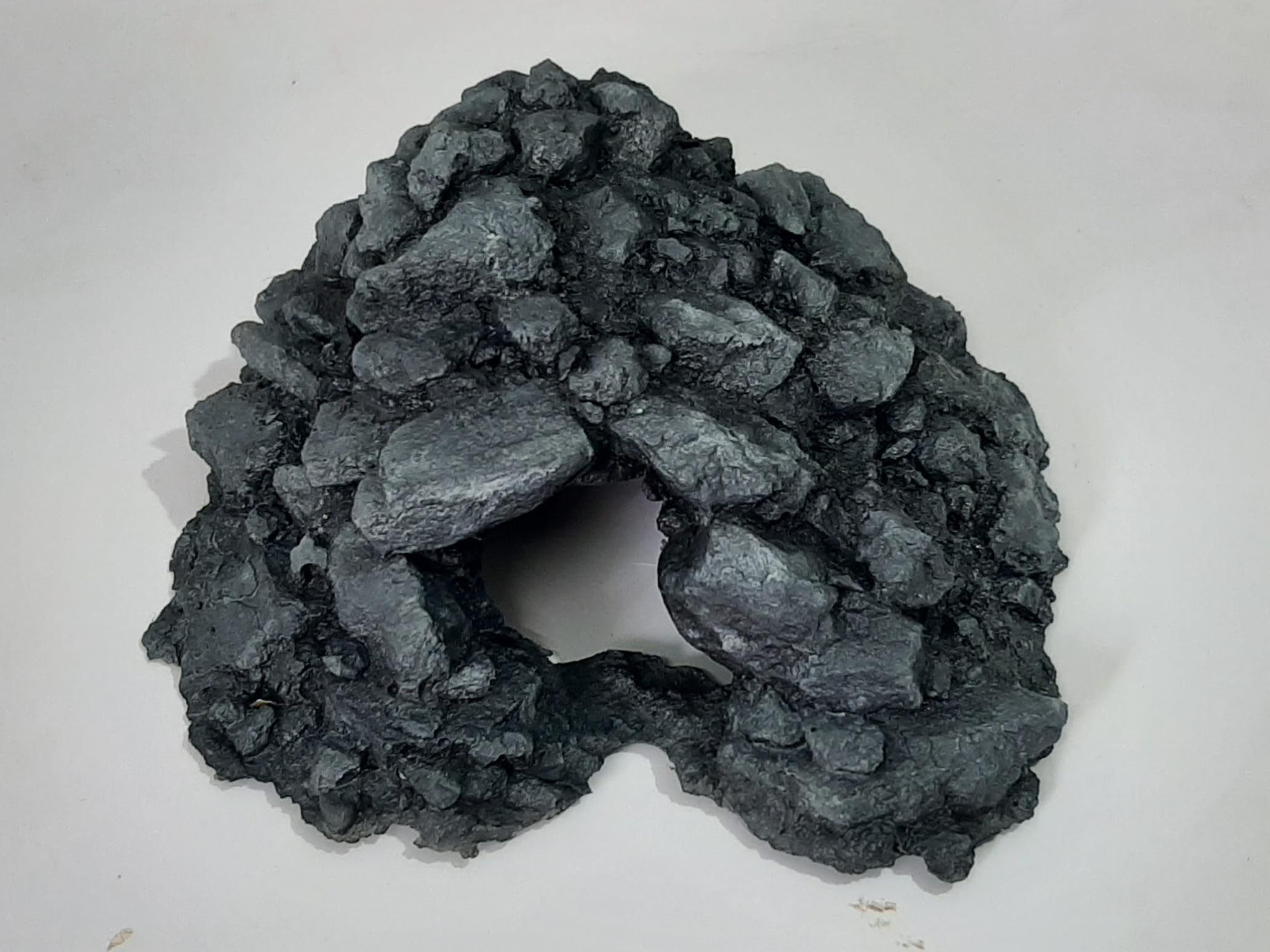 Aquarium Decorative Natural Looking Resin Made Stone Cave for Fishtank Decoration (Black) (B0CJMC8YH5) Amazon Price History, Amazon Price Tracker
