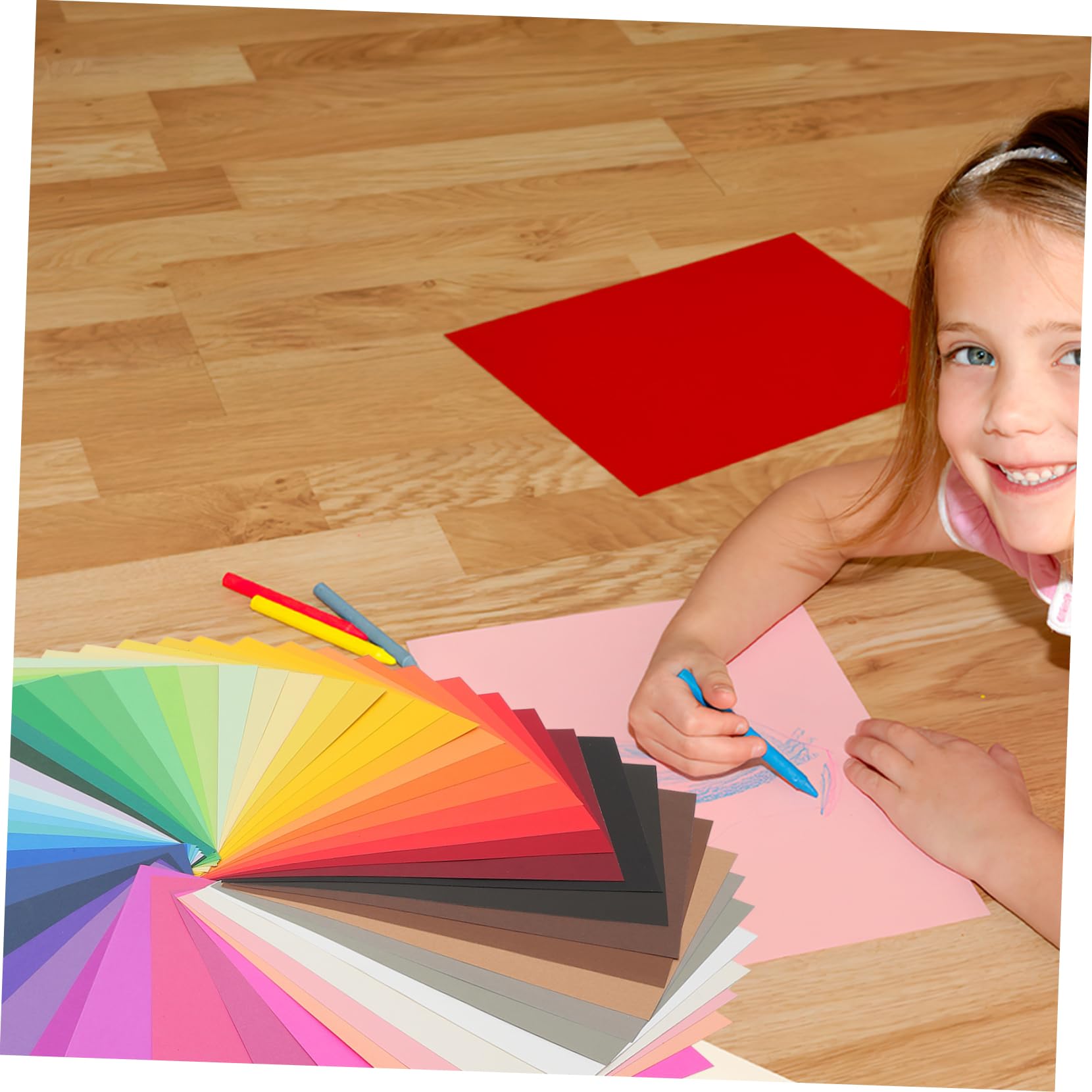 SHINEOFI 50fogli Carta Da Cartoncino Carta Per Origami e Colorata Materiali Fai Da Te Per Hobby e Creazioni