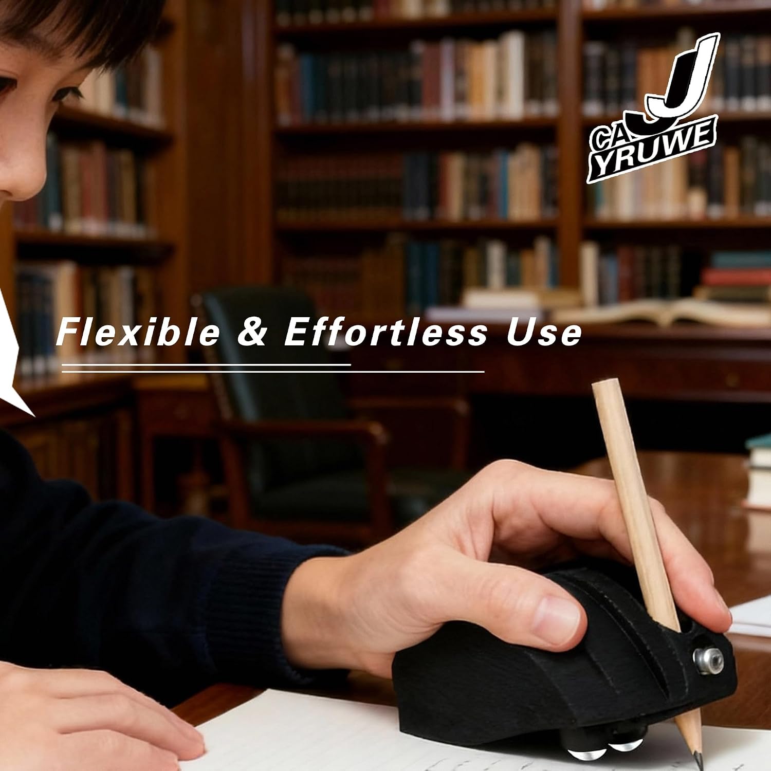 Writing Disabilities Aids Pen Holder with Ball Bearings, Write Holders | for Weak Hand Tremble, Low Grip Strength, Adults Hold Pen Grips for Hand Arthritis , Oldster Assistive Writing Drawing