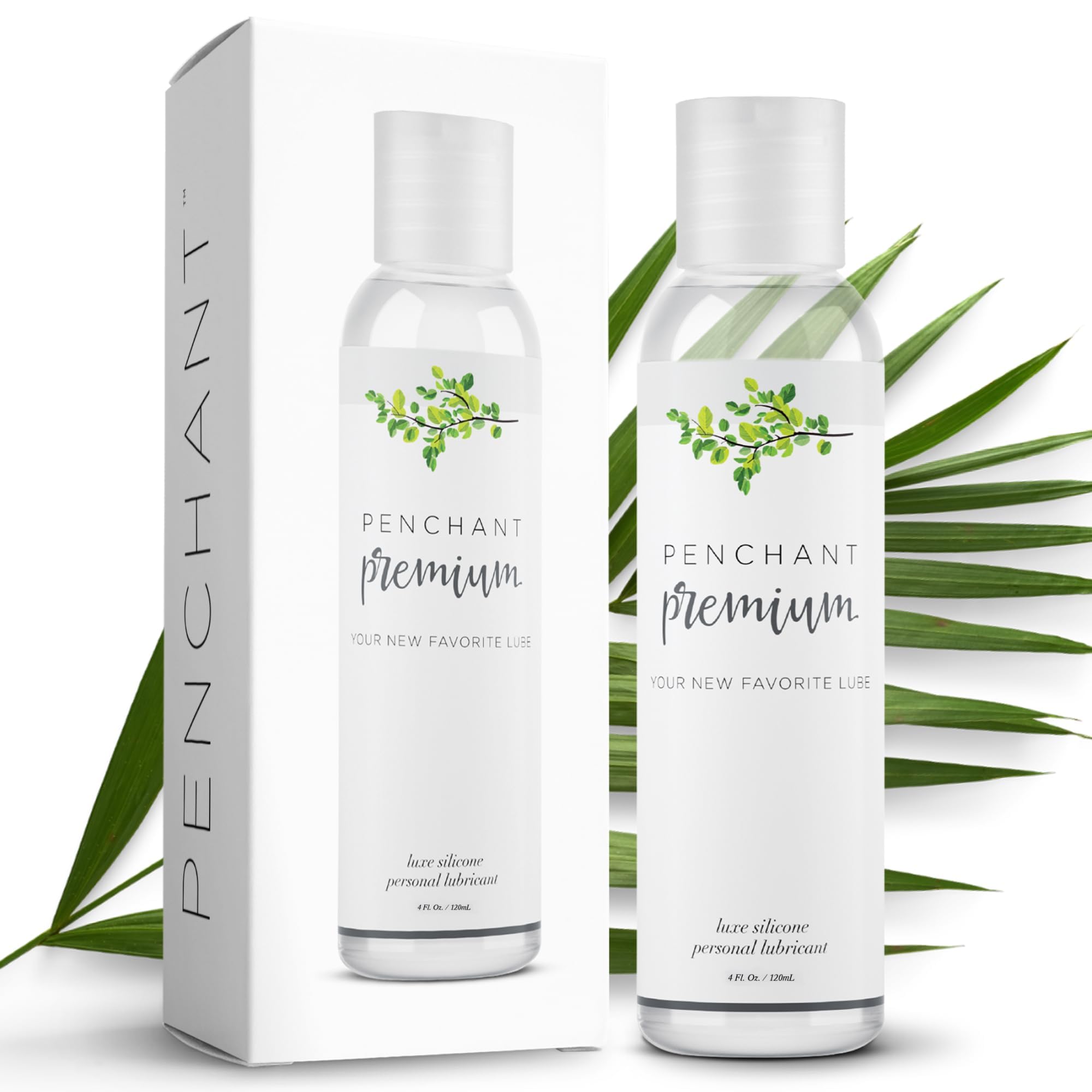 PenchantSilicone Based Intimate Discreet Label Personal Lubricant (4oz)