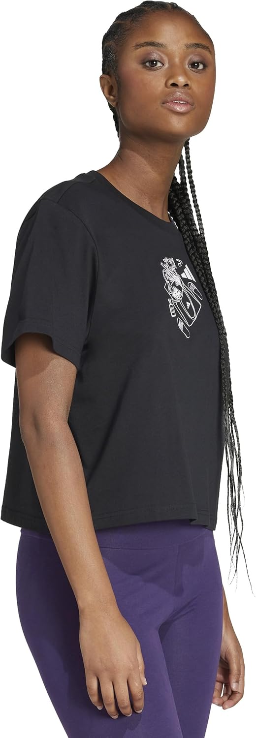 Adidas Womens Farmers Market Graphic T-Shirt - Image 2