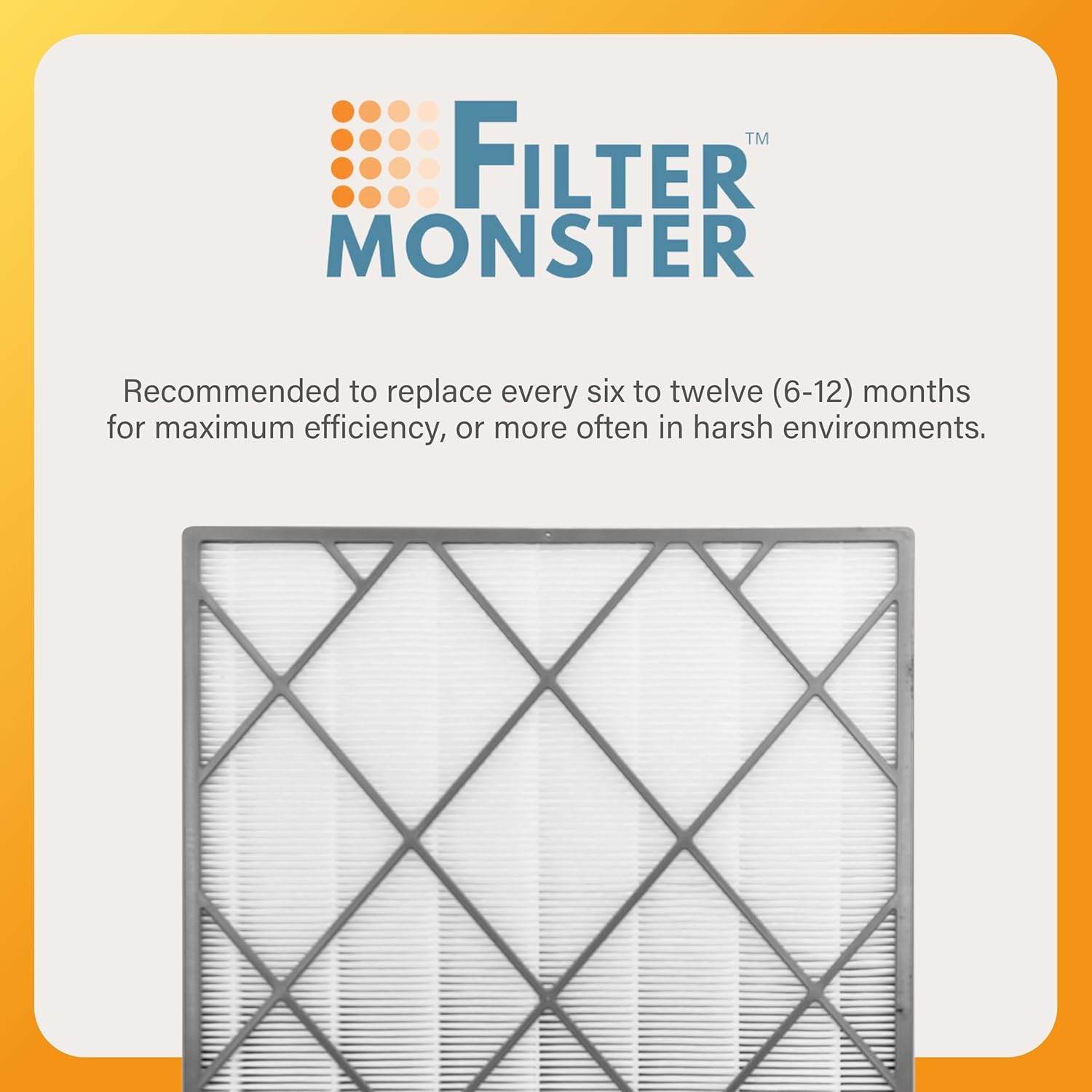 Filter-Monster – Replacement Filter – Compatible with Shark HE600 Air Purifier 6 Series Purifiers - Models HE601 and HE602