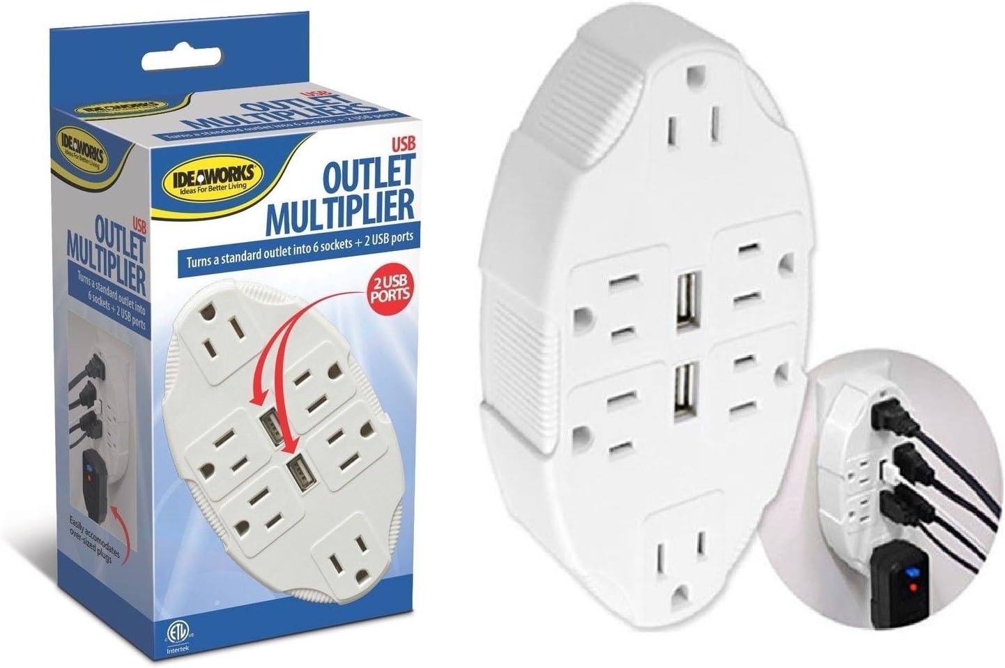 2016 NEW USB Multiple Outlet Switch Multiplier Port Plug Universal