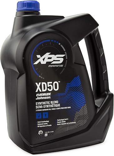 Miniatura 2 de Evinrude BRP Marine XPS Evinrude Johnson MAR - Jarra de galón de mezcla semisintética