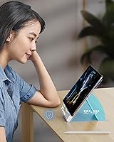 Vista 8 de SAIJI Soporte ajustable para tableta, portátil, plegable, para escritorio, compatible con iPad, iPhone, Nintendo Switch, Samsung Galaxy y tabletas