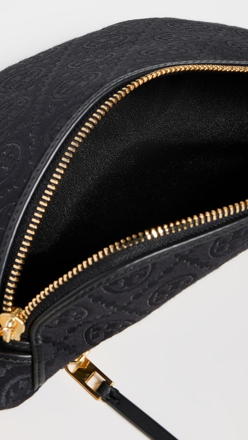 Tory Burch Women's T Monogram Belt Bag, Black, One Size - Image 5