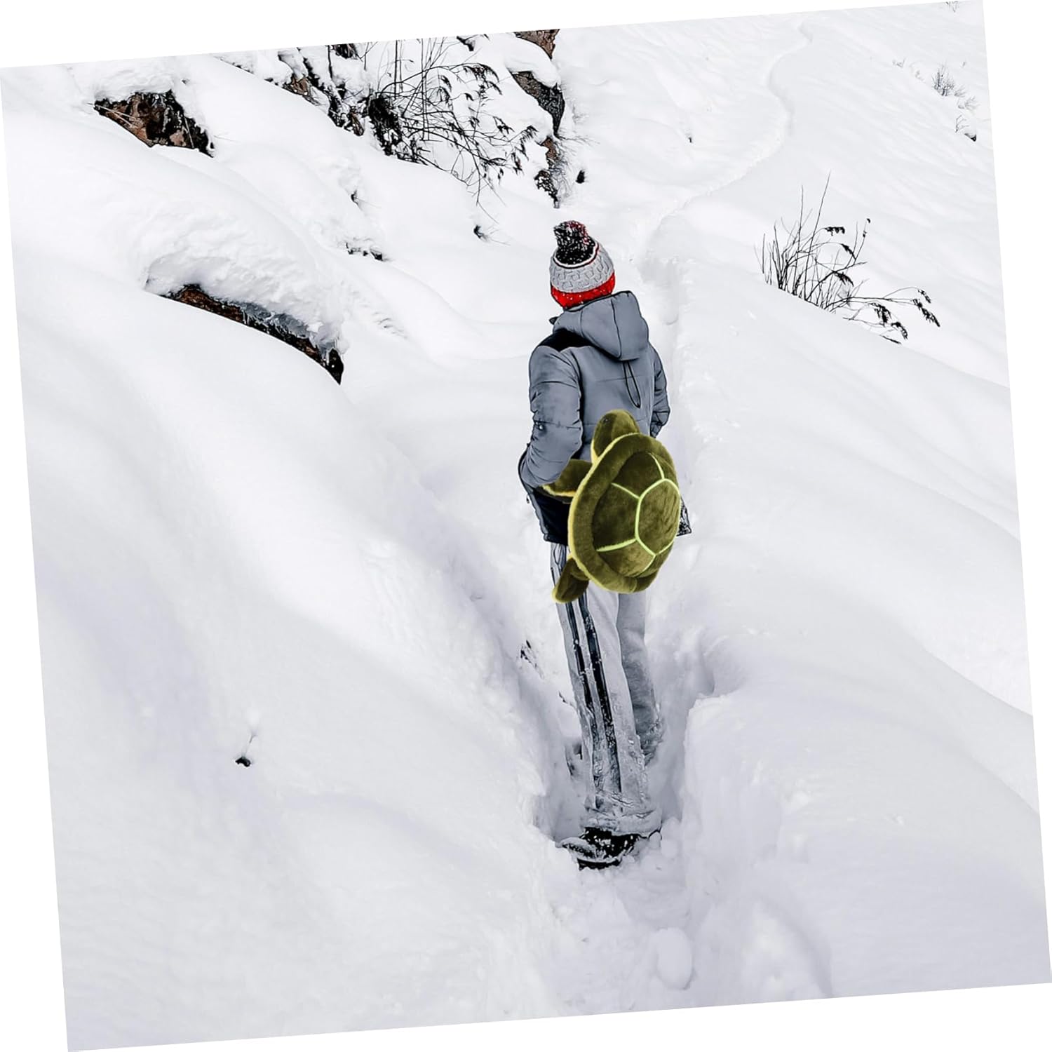 Ski Turtle Protector Boys and Girls Snowboard Skateboard Protective Gear Hip Knee Pads for Outdoor Sports Soft Pp Cotton Comfortable Fit