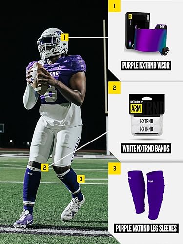 Miniatura 5 de Nxtrnd - Mangas de pierna de fútbol para hombres y niños, se venden por par
