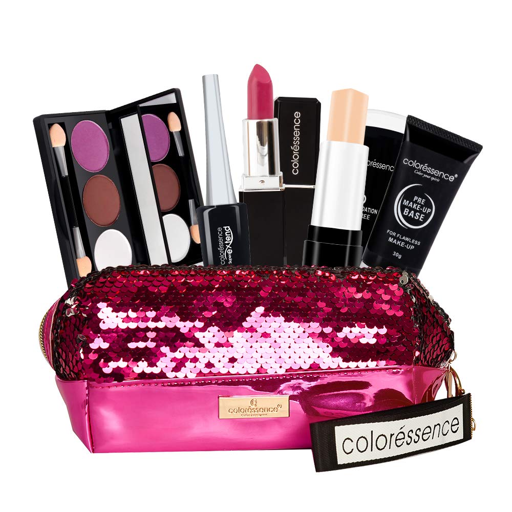 COLORESSENCE Full Bridal Make Up Kit, AllinOne MultiPurpose Makeup