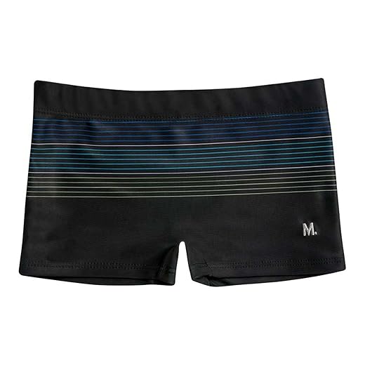 Sunga INFANTIL Boxer Praia Verão Dryfast Listra Cores