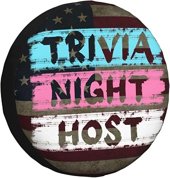 Trivia Night Host Ultimate Tire Protection Premium Quality Tire Cover for All-Season Defense