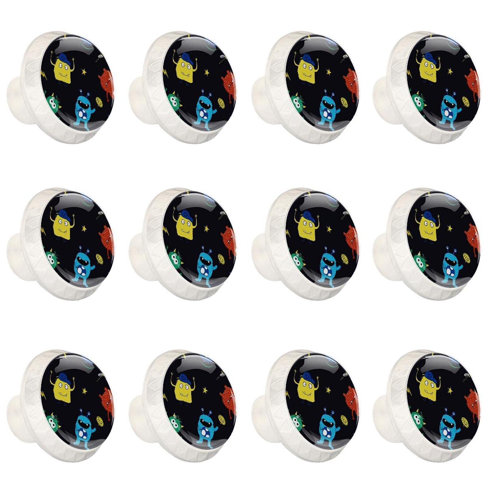 Boutons de cuisine ronds pour éviter les poignées glissantes placard tiroir x12