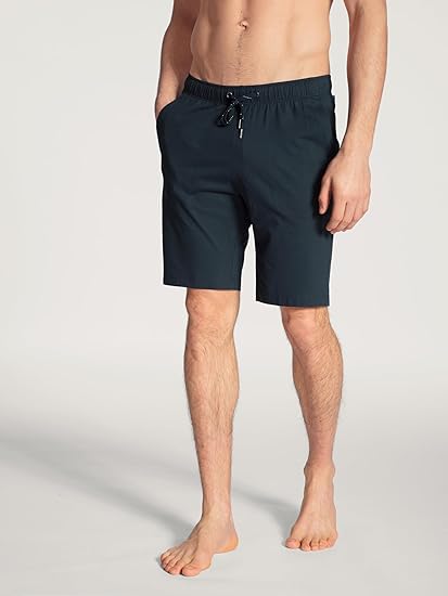CALIDA Remix Basic Sleep Herenbroek, 100% katoen, met zijzakken, Dark Sapphire, 52-54