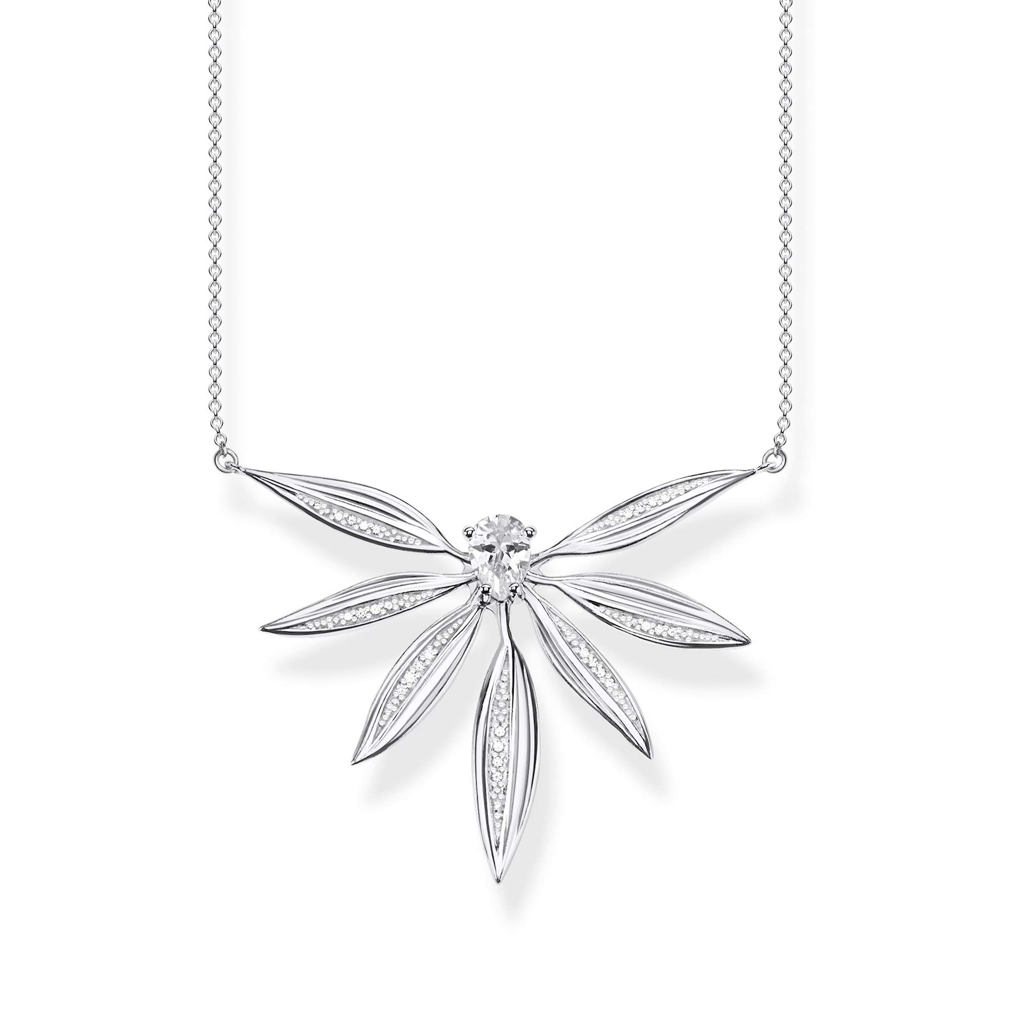 Thomas Sabo , Collier à Chaîne Argent Sterling Oxyde De Zirconium Femme