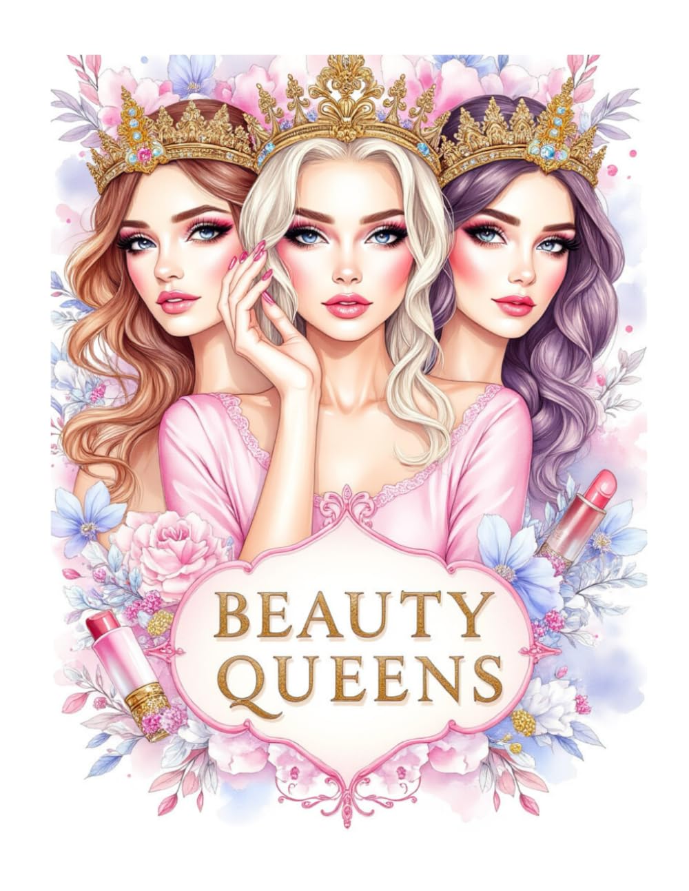Beauty Queens Colouring Book