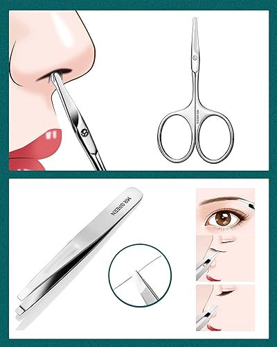 Miniatura 6 de Juego de manicura 8 en 1, kit profesional de pedicura, kit de manicura de acero inoxidable, kit de aseo portátil de viaje, herramientas de cuidado